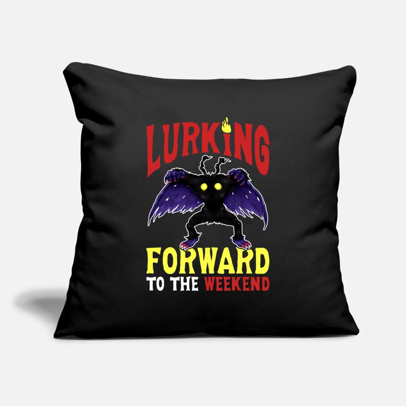 Mothman Crypttide Cryptozoology Sofa pillowcase 17,3'' x 17,3'' (45 x 45 cm)