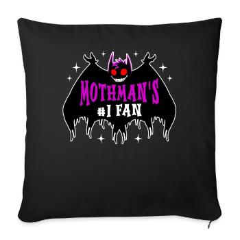 Funny Cryptoid Cryptozoology - Sofa pillowcase 17,3'' x 17,3'' (45 x 45 cm) - black - Front
