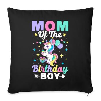 Party Celebrations - Sofa pillowcase 17,3'' x 17,3'' (45 x 45 cm) - black - Front