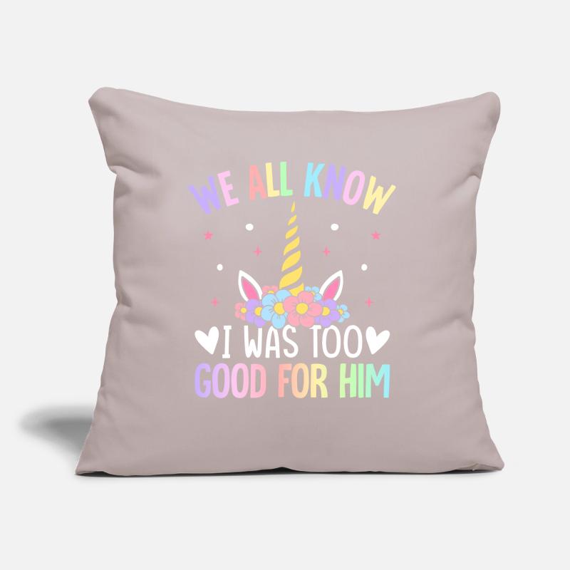 Scheidungsparty-Feier Sofakissenbezug 45 x 45 cm