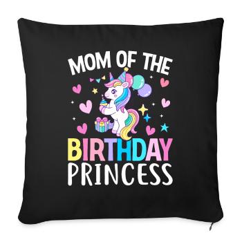 Karaoke, Music Lover, Singer - Sofa pillowcase 17,3'' x 17,3'' (45 x 45 cm) - black - Front