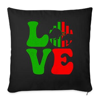 Day Trader Trading Market Exchange - Sofa pillowcase 17,3'' x 17,3'' (45 x 45 cm) - black - Front