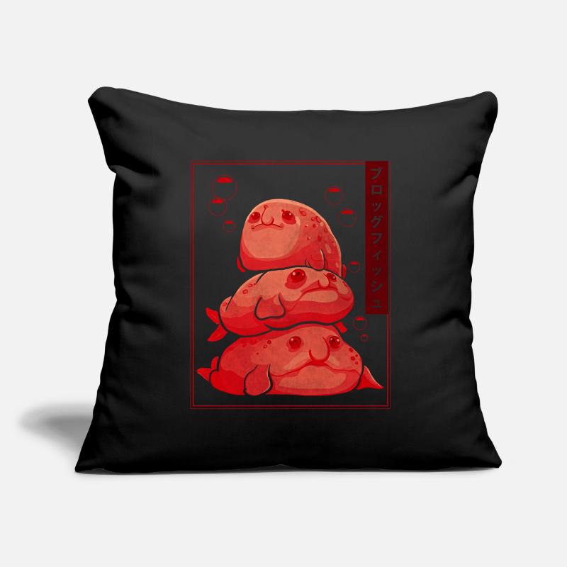 Soft Grunge Goth Blobfish Sofa pillowcase 17,3'' x 17,3'' (45 x 45 cm)