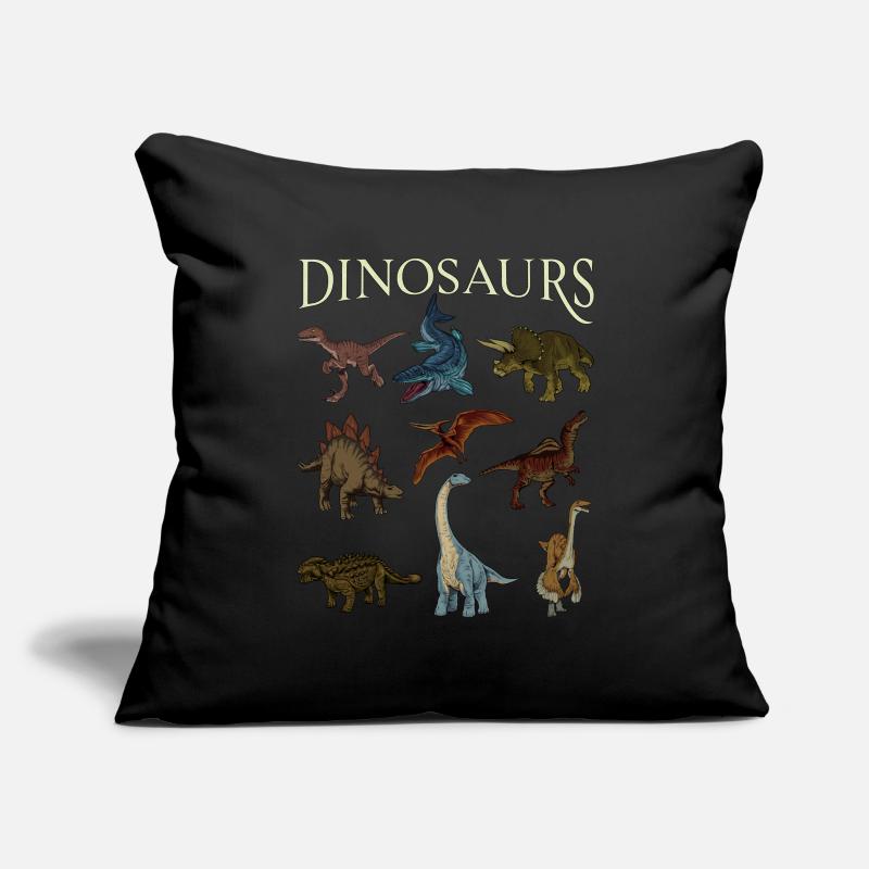 Miscellaneous Dinosaurs Sofa pillowcase 17,3'' x 17,3'' (45 x 45 cm)
