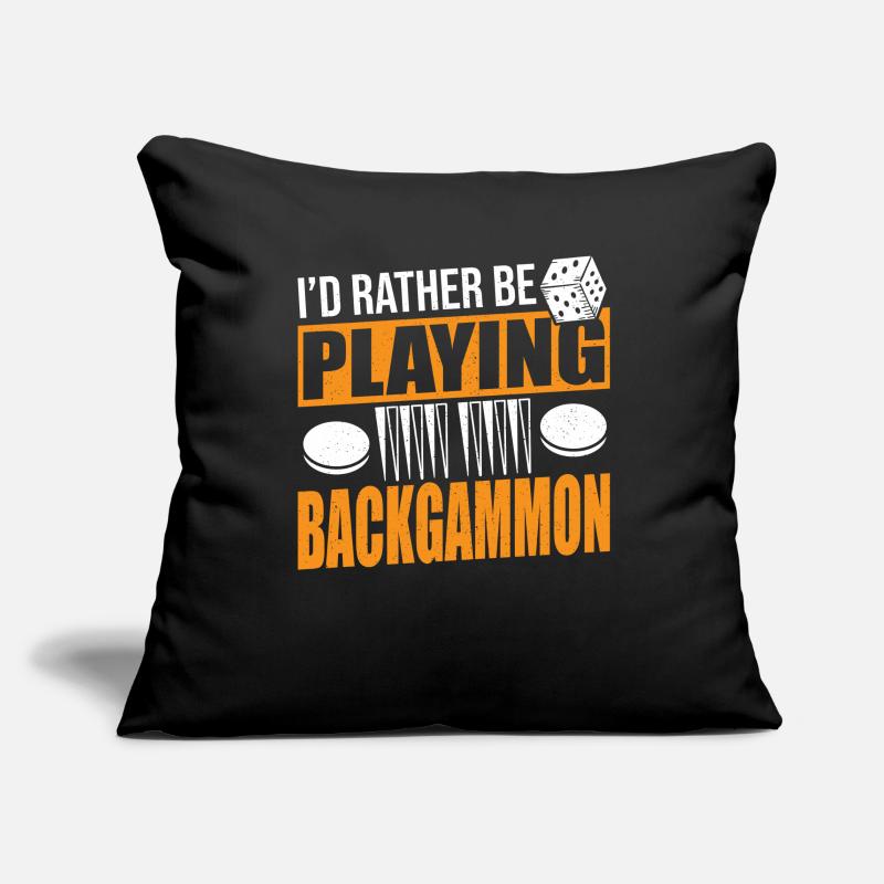 Backgammon Sofa pillowcase 17,3'' x 17,3'' (45 x 45 cm)