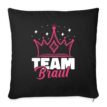 Bachelorette Party Jga - Sofakissenbezug 45 x 45 cm - Schwarz - Vorne