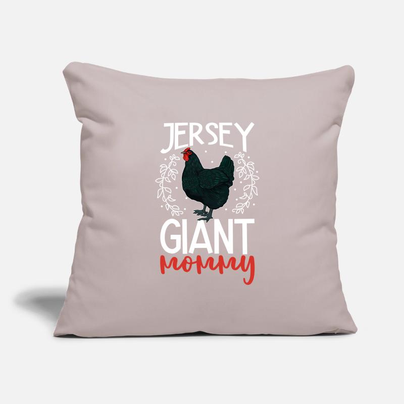 Jersey Géant Maman Housse de coussin décorative 45 x 45 cm