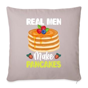 Pancake Maker - Sofa pillowcase 17,3'' x 17,3'' (45 x 45 cm) - light taupe - Front