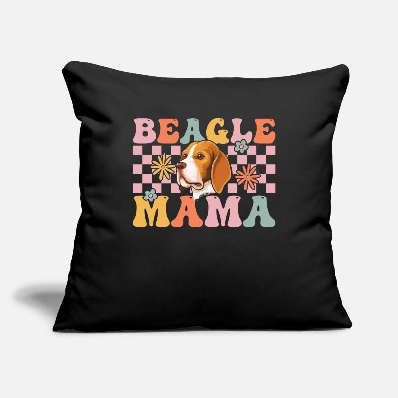 Groovy Dog Beagle Lover Sofa pillowcase 17,3'' x 17,3'' (45 x 45 cm)