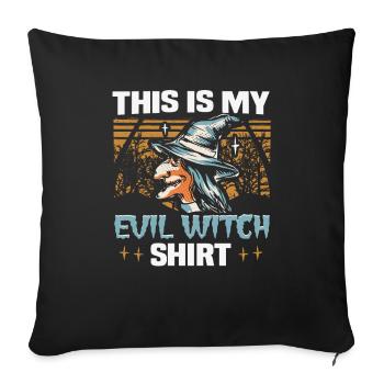 Magical Dark Art Occult Witches Designs - Sofa pillowcase 17,3'' x 17,3'' (45 x 45 cm) - black - Front