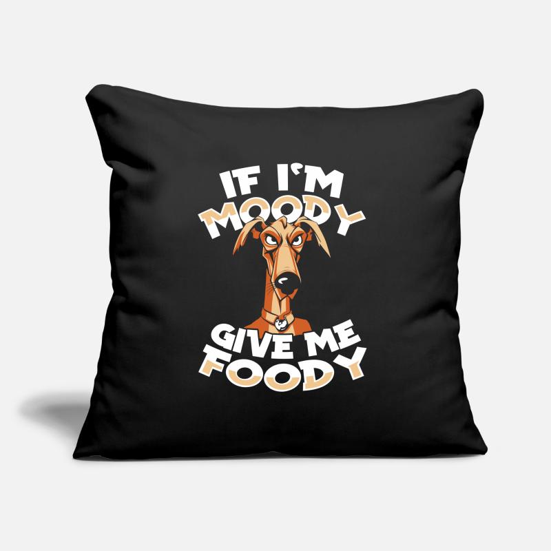 Greyhound Greyhound Drôle Housse de coussin décorative 45 x 45 cm