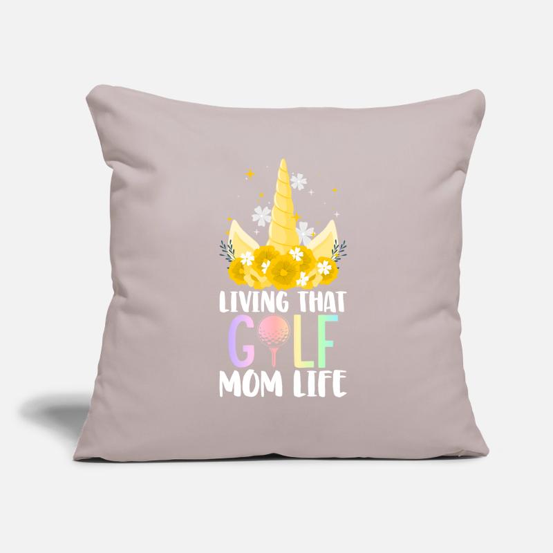 Golfer playing golf Sofa pillowcase 17,3'' x 17,3'' (45 x 45 cm)