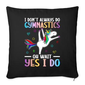 Turner Cartwheel - Sofa pillowcase 17,3'' x 17,3'' (45 x 45 cm) - black - Front