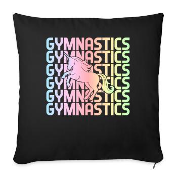 Turner Cartwheel - Sofa pillowcase 17,3'' x 17,3'' (45 x 45 cm) - black - Front