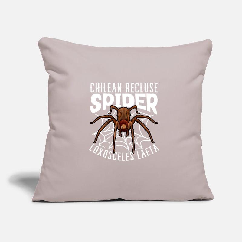 Araignée d’angle chilienne Housse de coussin décorative 45 x 45 cm