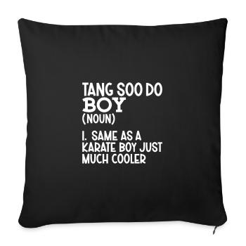 Tang so do boy - Sofa pillowcase 17,3'' x 17,3'' (45 x 45 cm) - black - Front