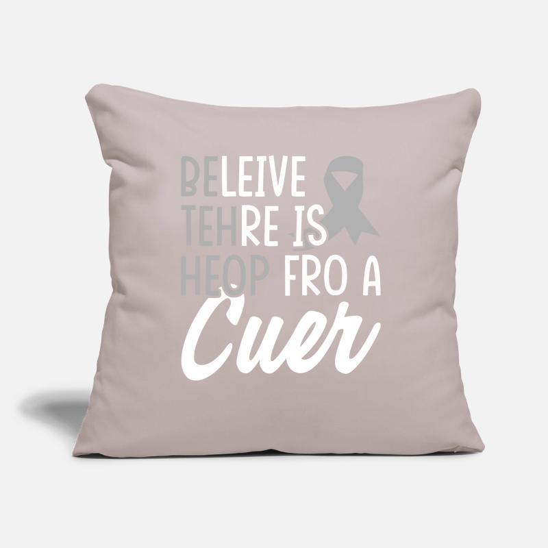 Conscience de la dyslexie Dyslexiques Housse de coussin décorative 45 x 45 cm