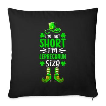 Funny Irish St. Patrick's Day - Sofa pillowcase 17,3'' x 17,3'' (45 x 45 cm) - black - Front