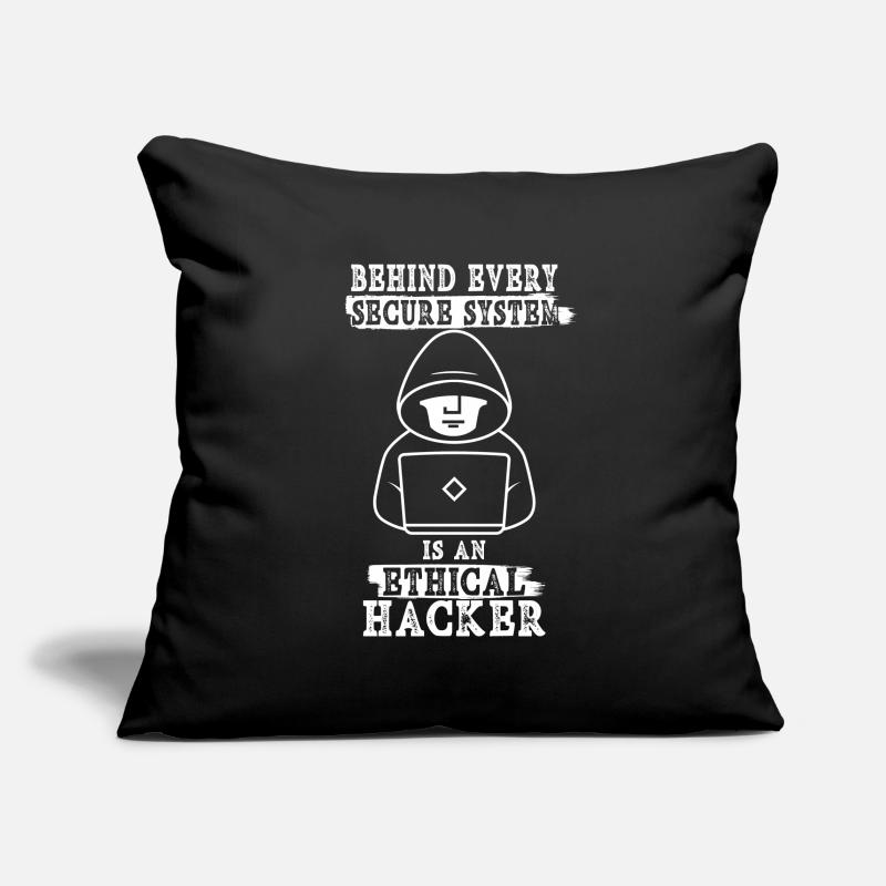 Ethical Cyber Security Ethical Hacking Sofa pillowcase 17,3'' x 17,3'' (45 x 45 cm)