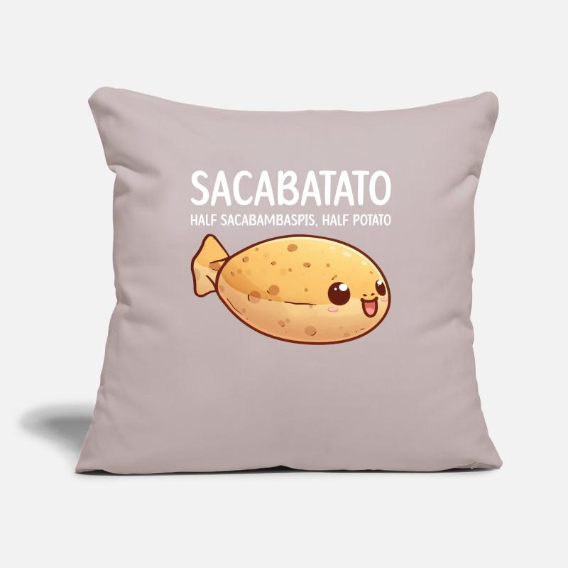 Funny Fish Meme Sofa pillowcase 17,3'' x 17,3'' (45 x 45 cm)