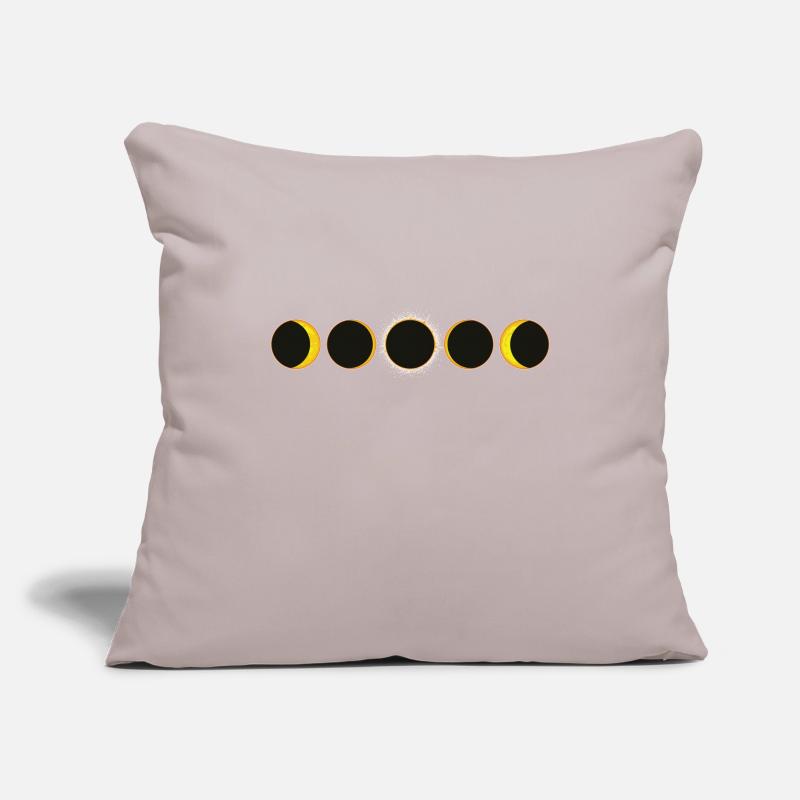 Solar Eclipse Experience Sun Sofa pillowcase 17,3'' x 17,3'' (45 x 45 cm)