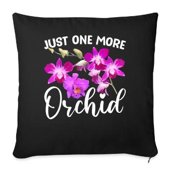 Fun Houseplant Nursery - Sofa pillowcase 17,3'' x 17,3'' (45 x 45 cm) - black - Front