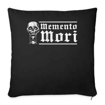 Philosophie Théorie Muriel Spark Philosophe - Housse de coussin décorative 45 x 45 cm - noir - Devant