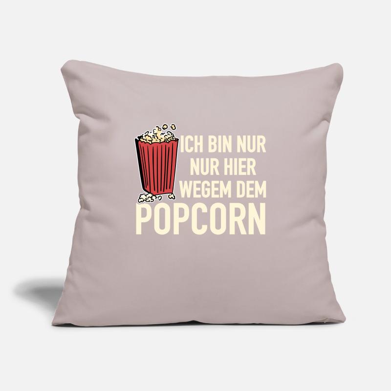 Popcorn Geschenk Kinoabend Filmeabend Snacks Sofakissenbezug 45 x 45 cm