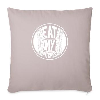 Baseball Funny - Sofa pillowcase 17,3'' x 17,3'' (45 x 45 cm) - light taupe - Front