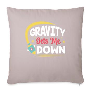 Spaceship Technician Space Shuttle - Sofa pillowcase 17,3'' x 17,3'' (45 x 45 cm) - light taupe - Front