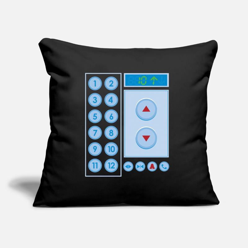 Elevator Elevator Elevator Buttons Elevator Sofa pillowcase 17,3'' x 17,3'' (45 x 45 cm)