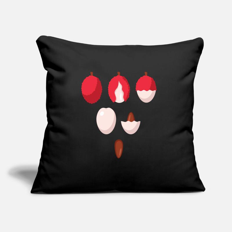 Lychee Fruits Lychee Exotic Fruit Sofa pillowcase 17,3'' x 17,3'' (45 x 45 cm)