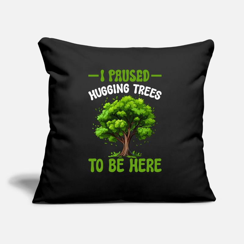 Tree conservationists and environmentalists Sofa pillowcase 17,3'' x 17,3'' (45 x 45 cm)