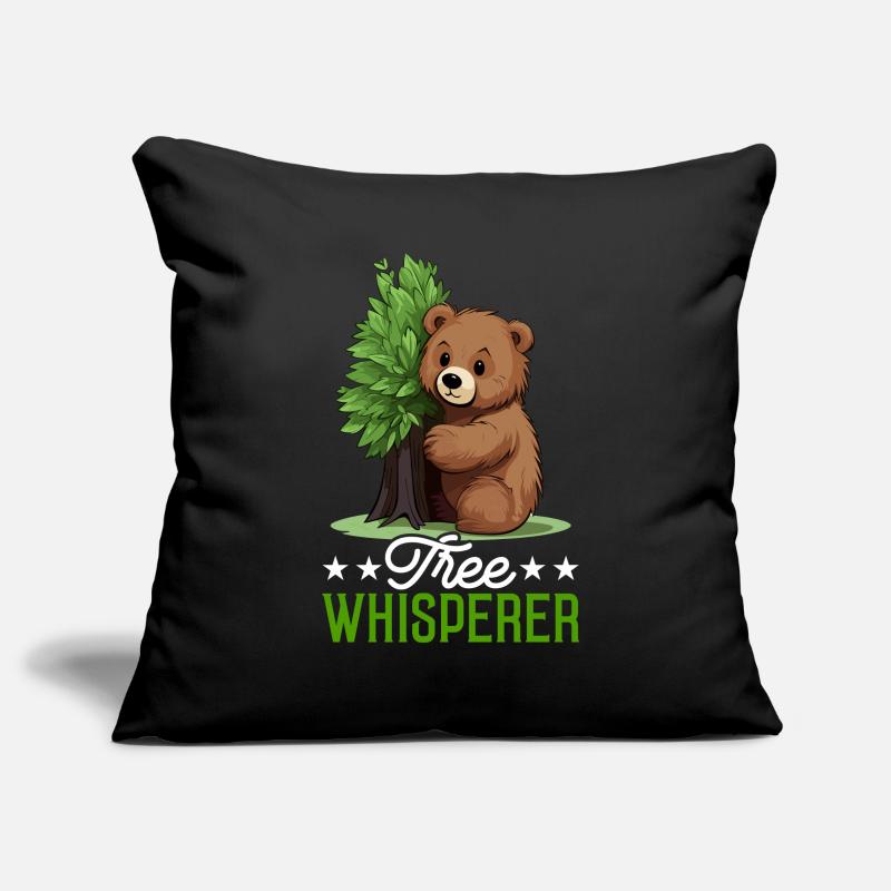 Tree Hugger Environmentalist Bear Sofa pillowcase 17,3'' x 17,3'' (45 x 45 cm)