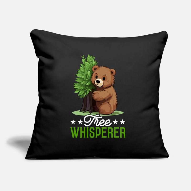 Tree Hugger Environmentalist Bear Sofa pillowcase 17,3'' x 17,3'' (45 x 45 cm)