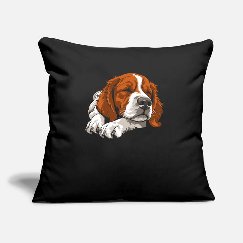 Brittany Spaniel Sofakissenbezug 45 x 45 cm