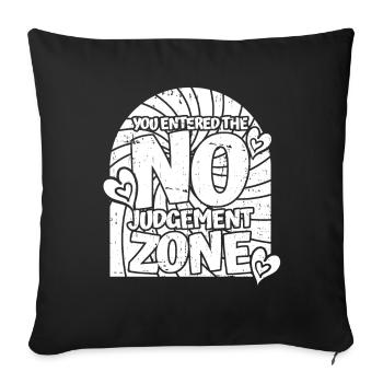 Mom Mom - Sofa pillowcase 17,3'' x 17,3'' (45 x 45 cm) - black - Front