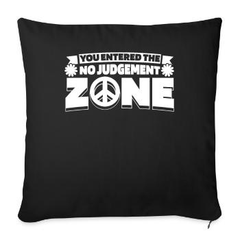Mom Mom - Sofa pillowcase 17,3'' x 17,3'' (45 x 45 cm) - black - Front