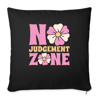 Mom Mom - Sofa pillowcase 17,3'' x 17,3'' (45 x 45 cm) - black - Front