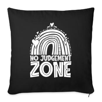 Mom Mom - Sofa pillowcase 17,3'' x 17,3'' (45 x 45 cm) - black - Front