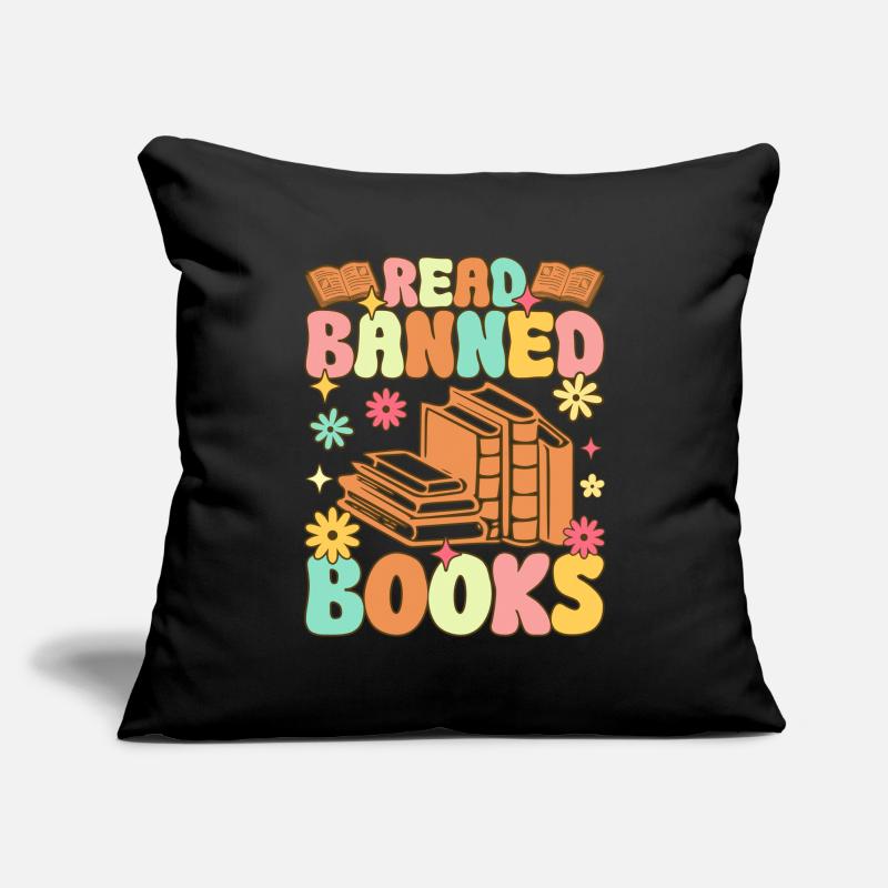 Groovy Book Reader Buch lesen Sofakissenbezug 45 x 45 cm