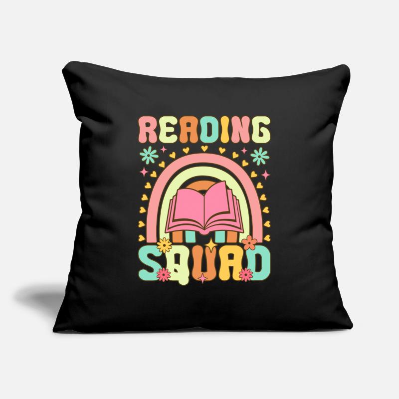 Groovy Book Reader Buch lesen Sofakissenbezug 45 x 45 cm