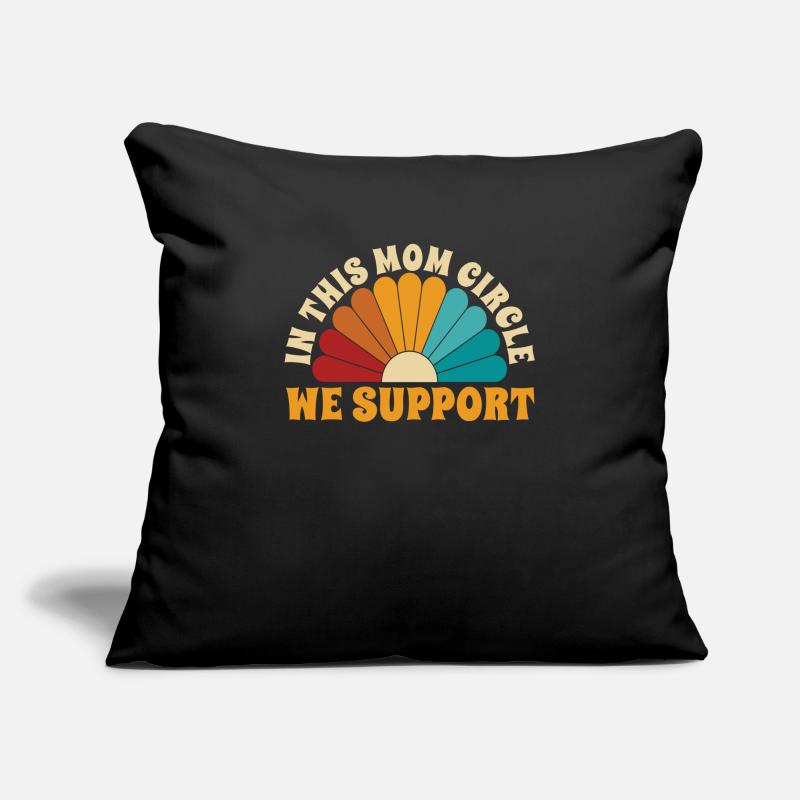 Mom Mom Support Sofa pillowcase 17,3'' x 17,3'' (45 x 45 cm)