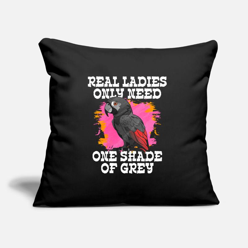 African Grey Parrot Gift Sofa pillowcase 17,3'' x 17,3'' (45 x 45 cm)