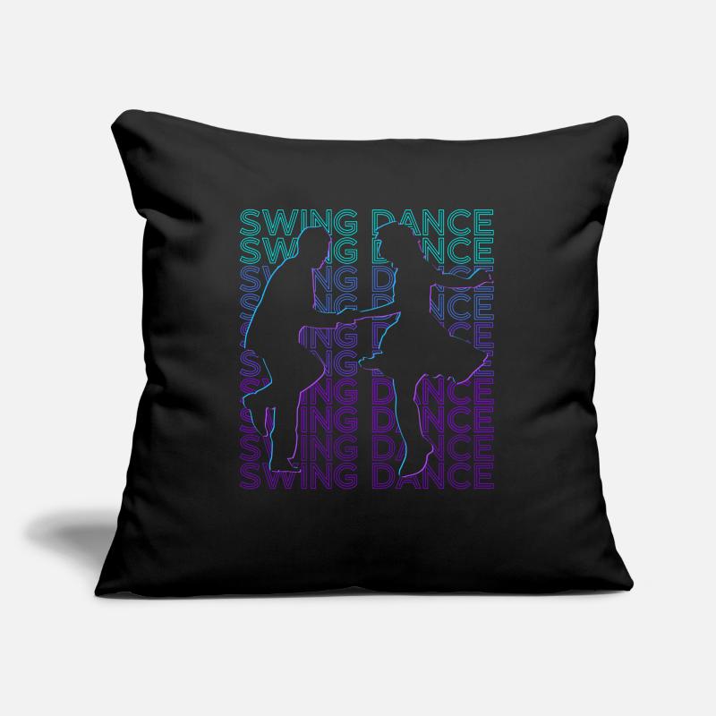 Swing Dance Dancing Swing Dancer Retro Sofa pillowcase 17,3'' x 17,3'' (45 x 45 cm)