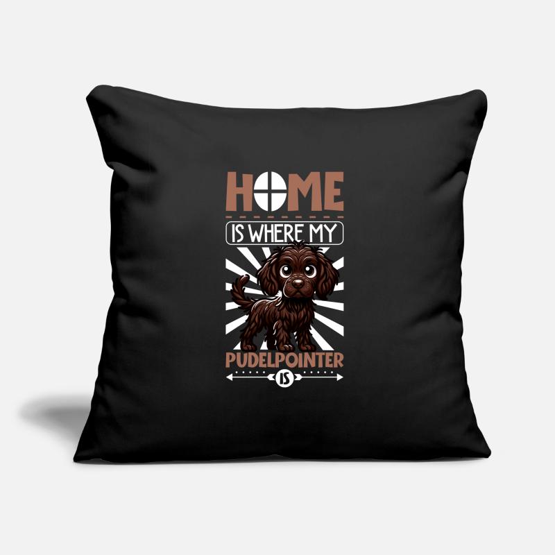 Accueil - Pudelpointer Housse de coussin décorative 45 x 45 cm