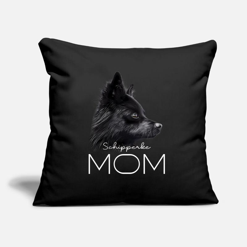 Schipperke Mama Sofa pillowcase 17,3'' x 17,3'' (45 x 45 cm)
