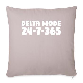 Sororité Soroitas Delta Mode - Housse de coussin décorative 45 x 45 cm - taupe clair - Devant