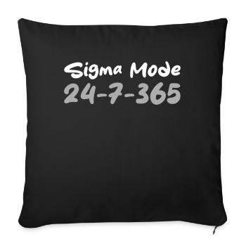 Schwesternschaft Soroitas Sigma Modus - Sofakissenbezug 45 x 45 cm - Schwarz - Vorne
