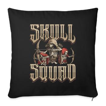 Archery Archery Archery Archer - Sofa pillowcase 17,3'' x 17,3'' (45 x 45 cm) - black - Front